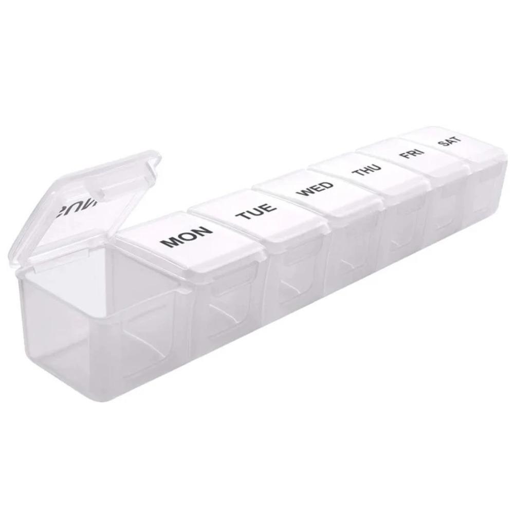 New Hot Large Premuim Portable Travel 7 Days 7 Grids Pill Box Cases Container Organizer Storage for Vitamin Medicine Fish Oils білий
New Hot Large Premuim Portable Travel 7 Days 7 Grids Pill Box Cases Container Organizer Storage for Vitamin Medicine Fish Oils білий