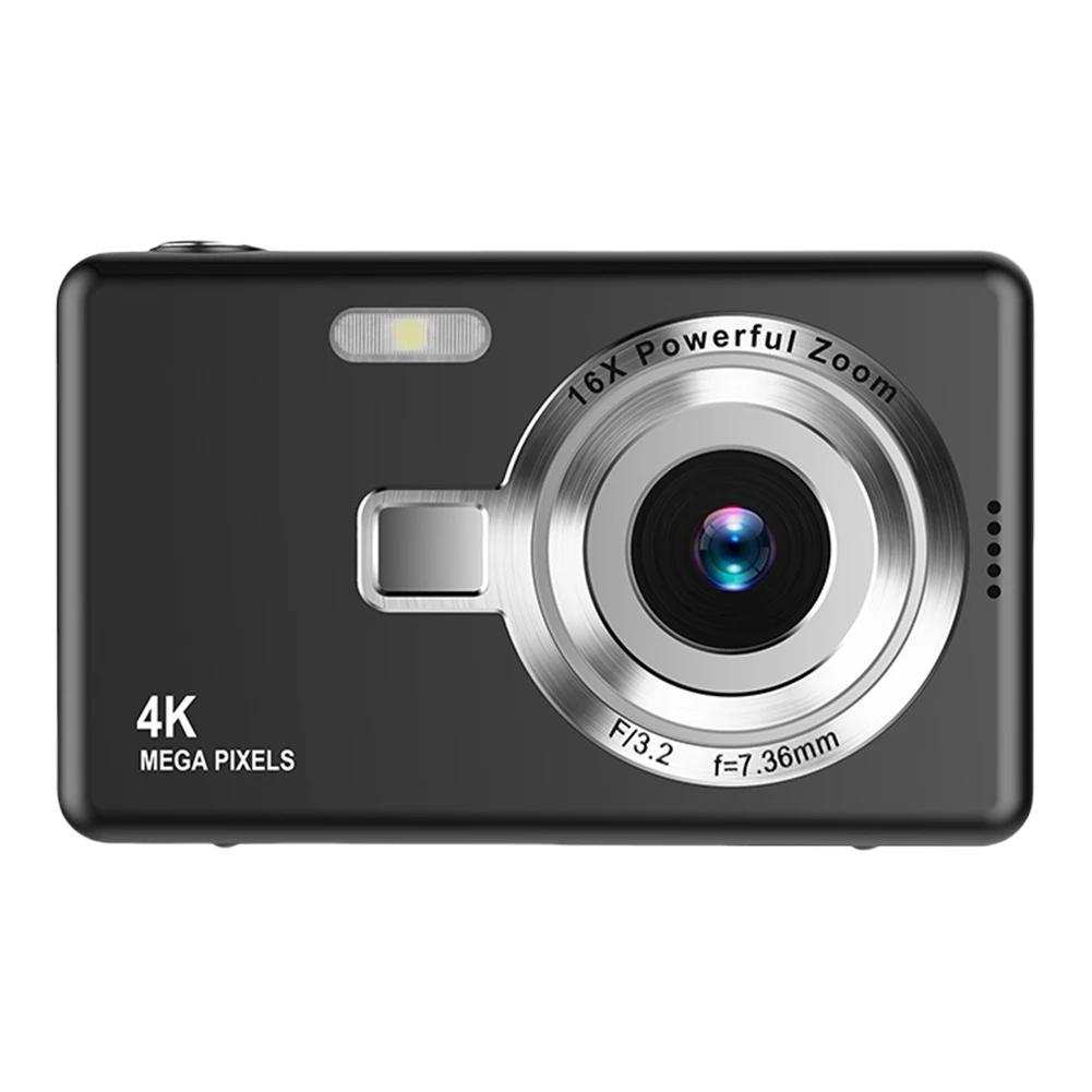 4K HD 1080P Autofocus Vlogging Camera Anti-Shake Portable Vlogging Camera 16X Zoom 2.4 Inch IPS Screen for Kids Adults Beginners сірий
4K HD 1080P Autofocus Vlogging Camera Anti-Shake Portable Vlogging Camera 16X Zoom 2.4 Inch IPS Screen for Kids Adults Beginners сірий