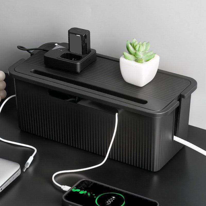 1pcs Plug in board storage box, socket storage box, power cord, data cable, charger storage, desktop hub
1pcs Plug in board storage box, socket storage box, power cord, data cable, charger storage, desktop hub