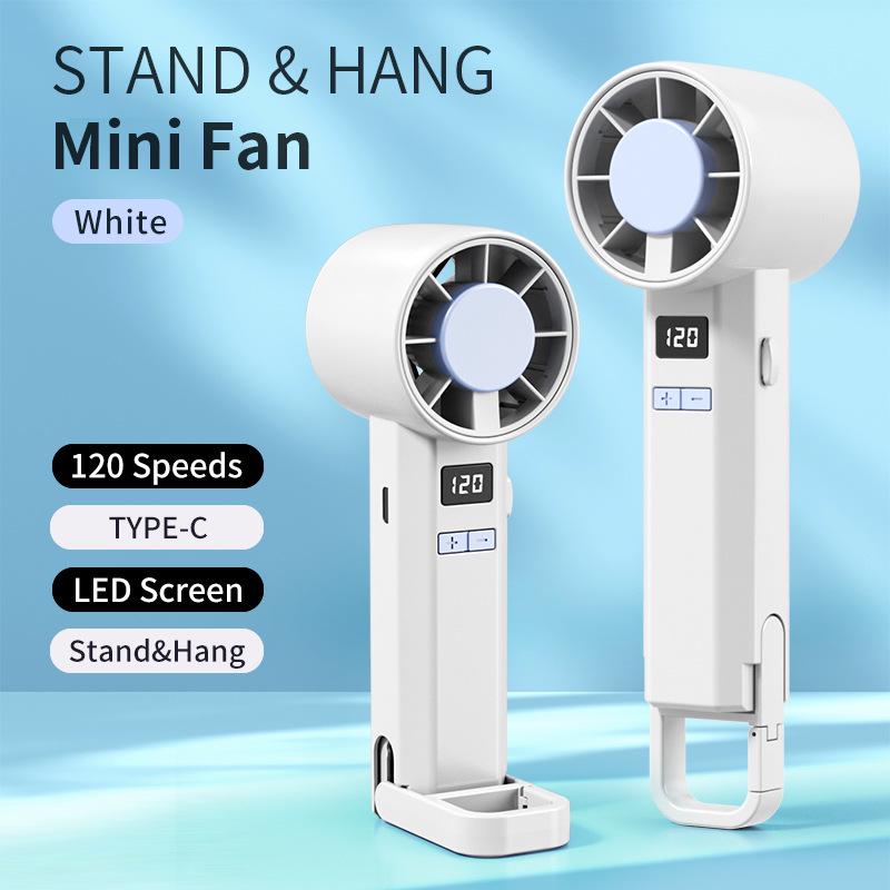 S11 Outdoor Handheld Fan: Long Battery, Stepless Speed, Climbing Buckle, Compact Design
S11 Outdoor Handheld Fan: Long Battery, Stepless Speed, Climbing Buckle, Compact Design