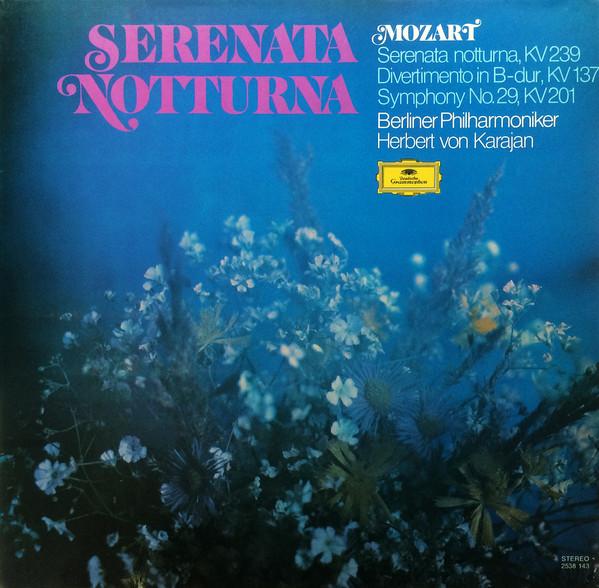 LP Record HERBERT VON KARAJAN BERLINER PHILH Mozart Serenade Nr6 Ddur Kv239 2538143 DEUTSCHE GRAMMO Germany Classical Used
LP Record HERBERT VON KARAJAN BERLINER PHILH Mozart Serenade Nr6 Ddur Kv239 2538143 DEUTSCHE GRAMMO Germany Classical Used