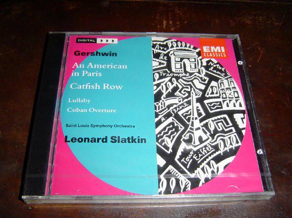 CD GERSHWIN, SLATKIN; SLSO - American in Paris 7640842 EMI Classics 1991 Netherland Classical Used
CD GERSHWIN, SLATKIN; SLSO - American in Paris 7640842 EMI Classics 1991 Netherland Classical Used