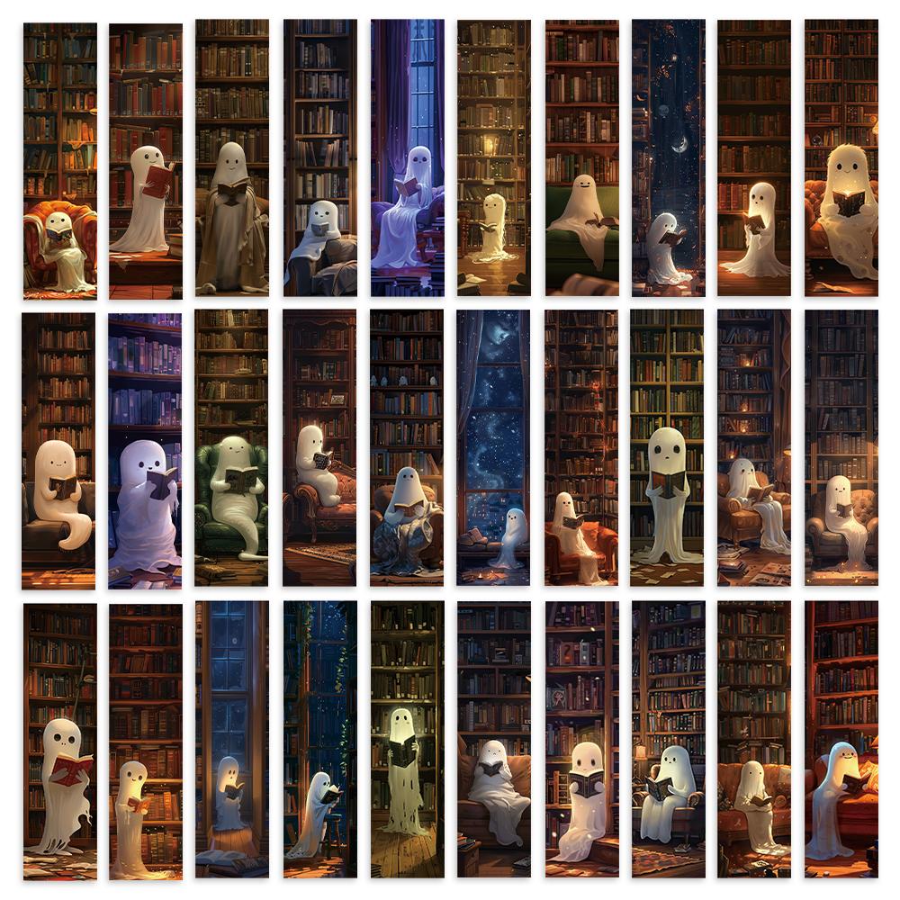 32pcs. Ghost bookmarks for reading, suitable for back-to-school season, Christmas, Halloween, teachers, readers, and birthdays.
32pcs. Ghost bookmarks for reading, suitable for back-to-school season, Christmas, Halloween, teachers, readers, and birthdays.