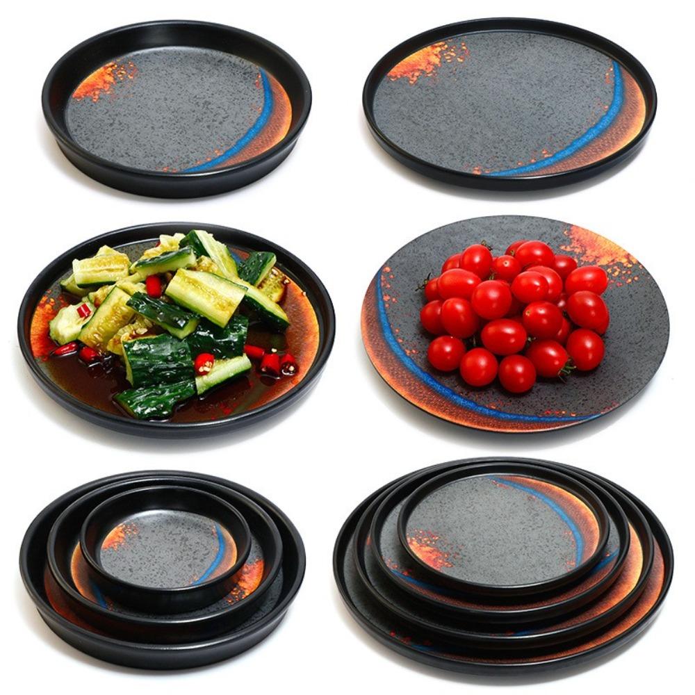Imitation Porcelain Western Steak Plate Exquisite Dessert Plate Creative Shallow Dish Restaurant S-Style B
Imitation Porcelain Western Steak Plate Exquisite Dessert Plate Creative Shallow Dish Restaurant S-Style B