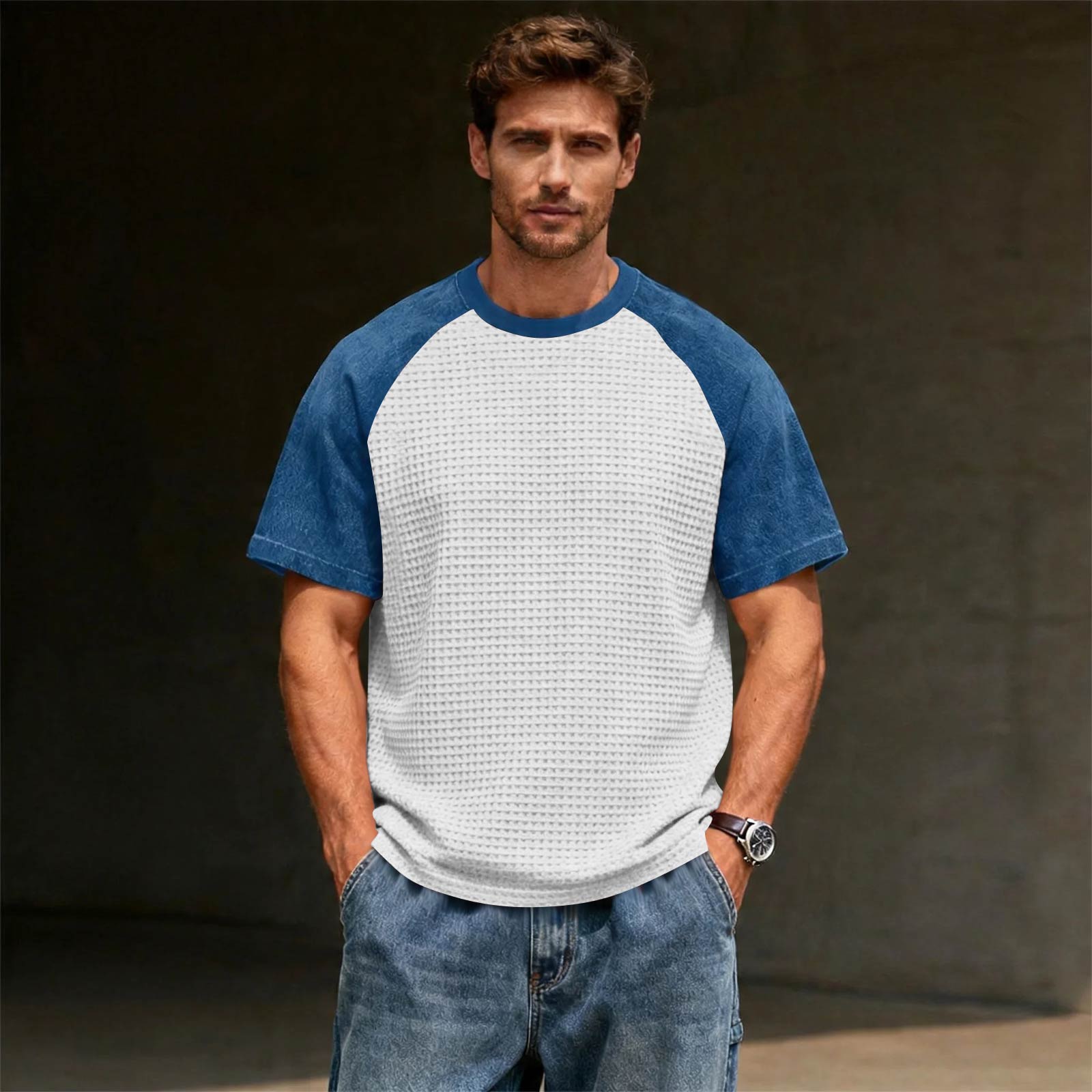 Men’s Casual Lightweight Oversized Knit Raglan Crewneck Pullover Top with Classic Vintage Style Design S білий
Men’s Casual Lightweight Oversized Knit Raglan Crewneck Pullover Top with Classic Vintage Style Design S білий