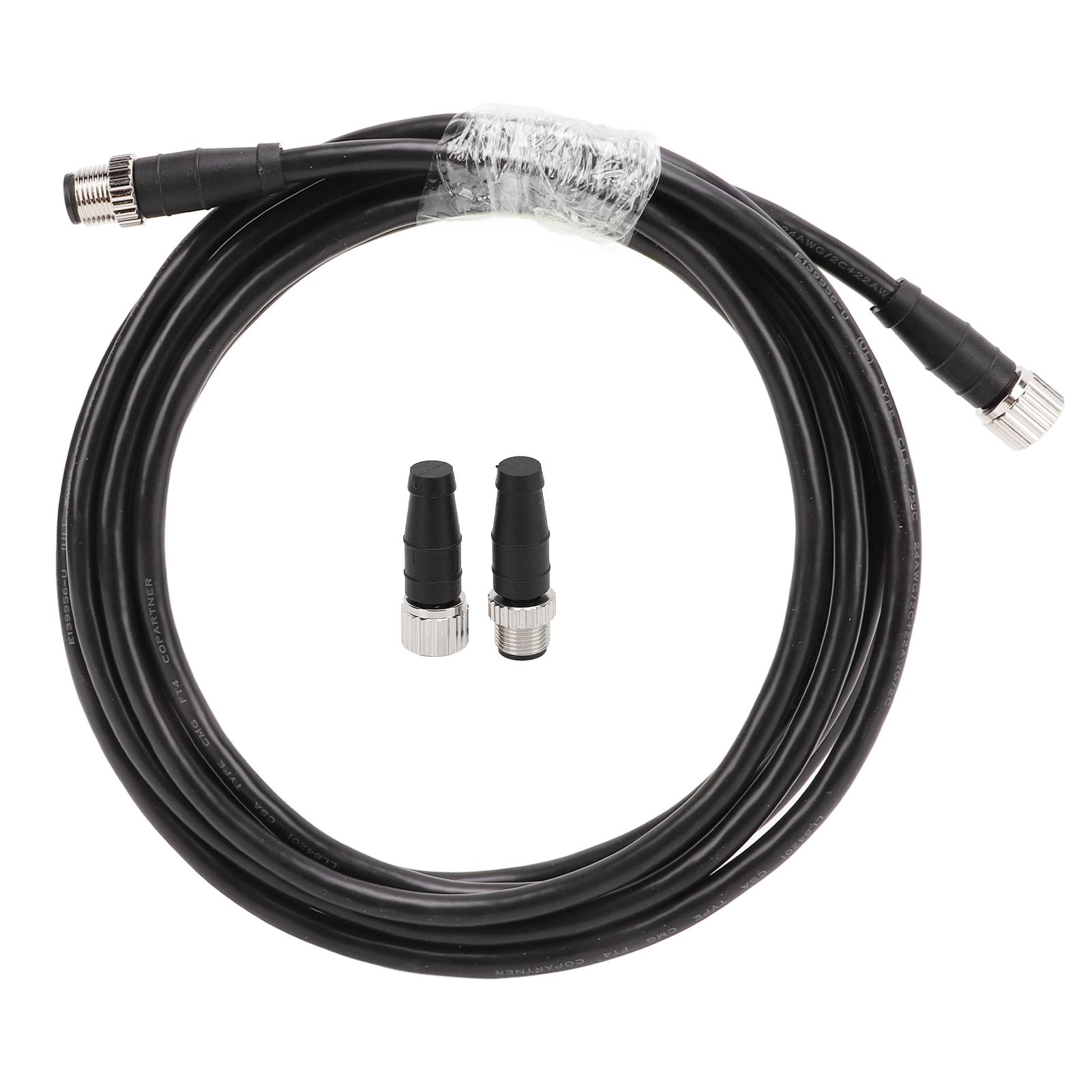 for NMEA 2000 Backbone Cable Female Male M12 Thread 5pin with Terminal Resistor
for NMEA 2000 Backbone Cable Female Male M12 Thread 5pin with Terminal Resistor