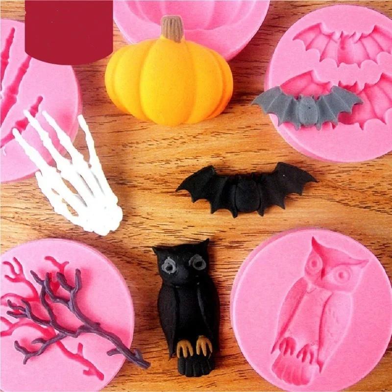Halloween Silicone Cake Molds Pumpkin Owl Bat Bakeware Decorating DIY Soap Molds Spider Mold Chocolate Molds pumpkin
Halloween Silicone Cake Molds Pumpkin Owl Bat Bakeware Decorating DIY Soap Molds Spider Mold Chocolate Molds pumpkin