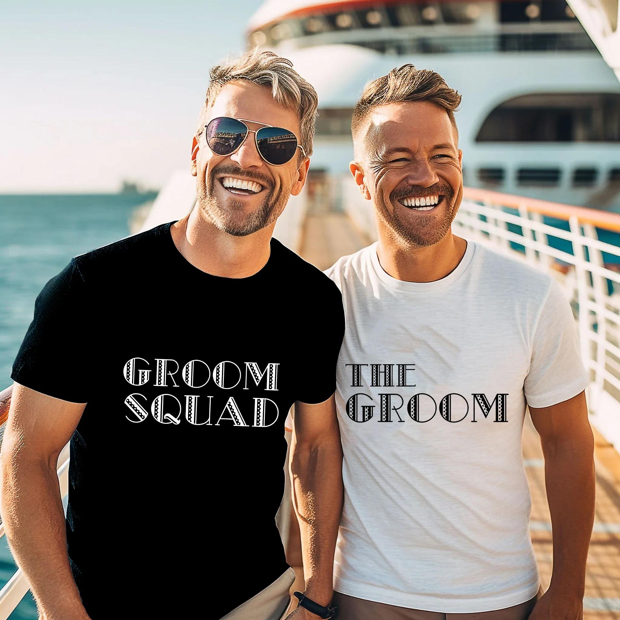 Groom Squad Best Man T Shirt Team EVG Future Groom Wedding Tops Male Single Farewell Bachelor Stag Party Blouses Groomsman Tees XXXXXL хакі
Groom Squad Best Man T Shirt Team EVG Future Groom Wedding Tops Male Single Farewell Bachelor Stag Party Blouses Groomsman Tees XXXXXL хакі