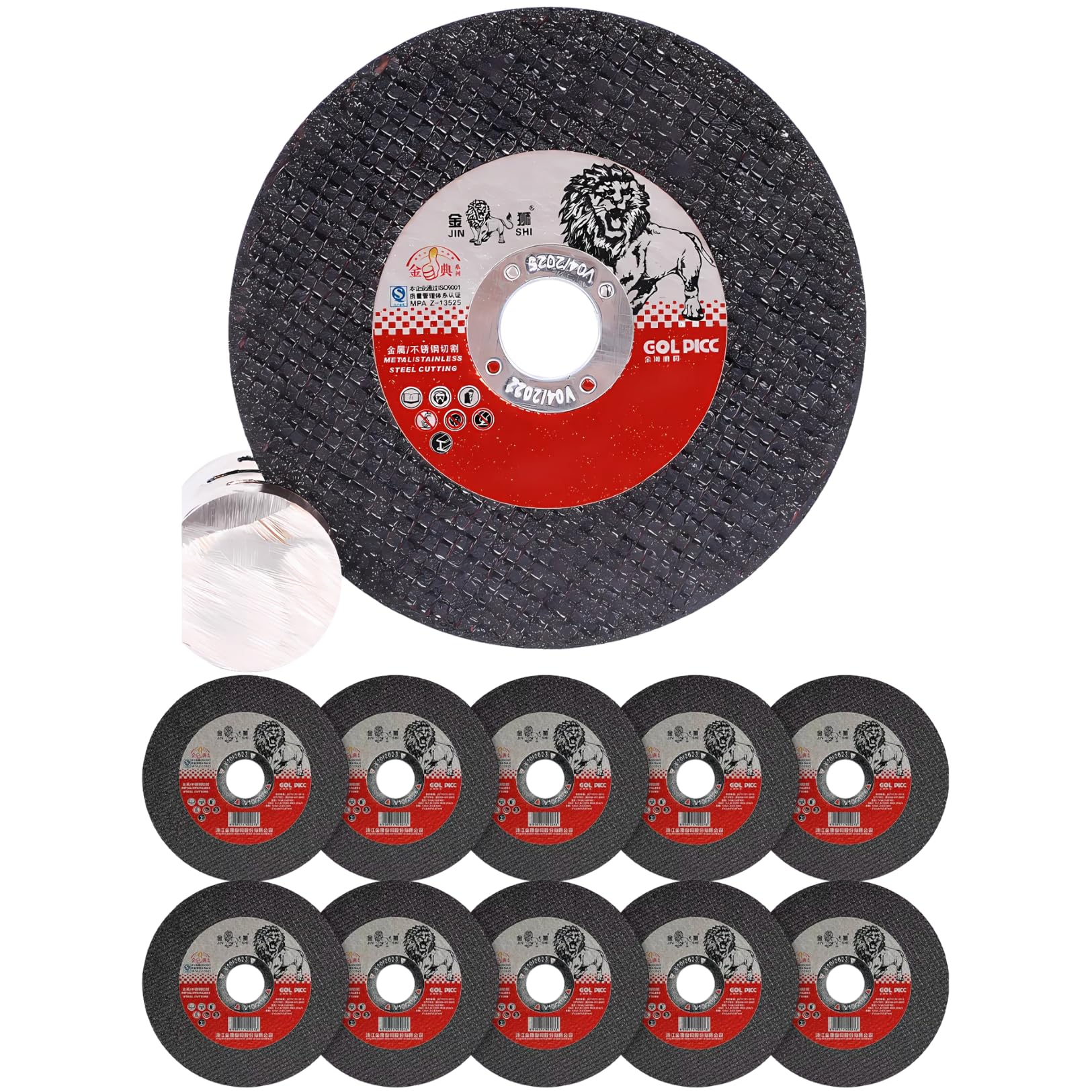PLEAVIT Grinder Cutting Replacement Blades for Disc and Stainless Steel Cutting Tools Outer Diameter x Thick x 22mm Mounting Hole Pack of Blades,
PLEAVIT Grinder Cutting Replacement Blades for Disc and Stainless Steel Cutting Tools Outer Diameter x Thick x 22mm Mounting Hole Pack of Blades,