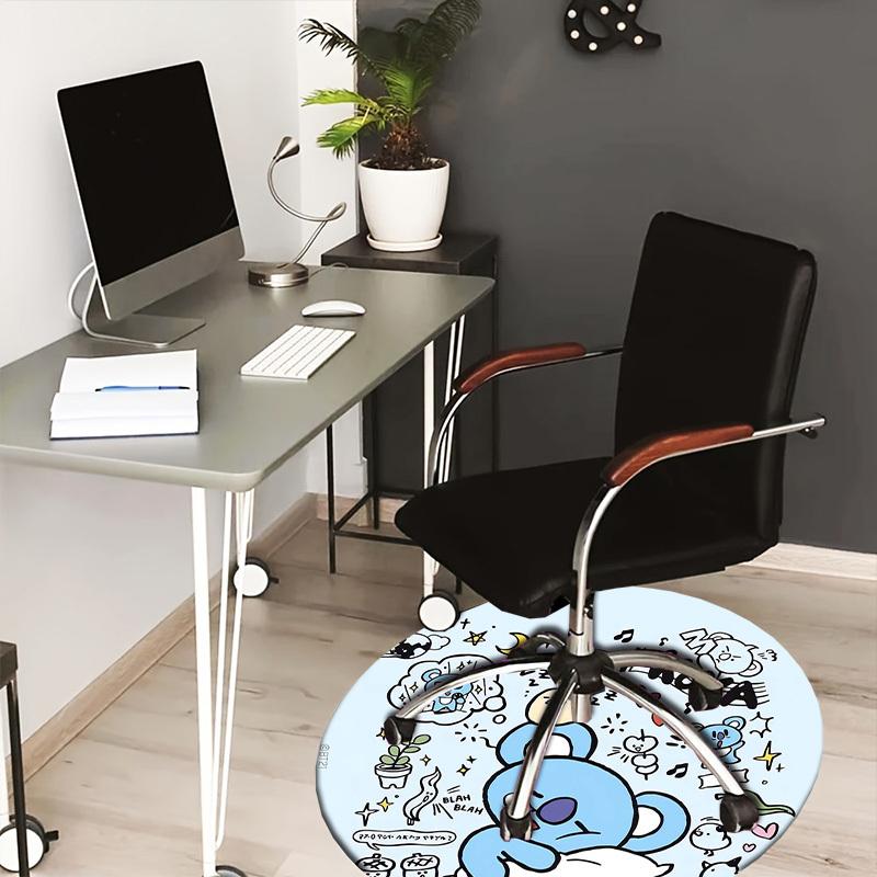 1pc Koya BT21 Dreamy Illustration Round carpet, Made of Polyester,Perfect for Decorating Office Chairs, Living Rooms,fplt203 80cm by 80cm
1pc Koya BT21 Dreamy Illustration Round carpet, Made of Polyester,Perfect for Decorating Office Chairs, Living Rooms,fplt203 80cm by 80cm