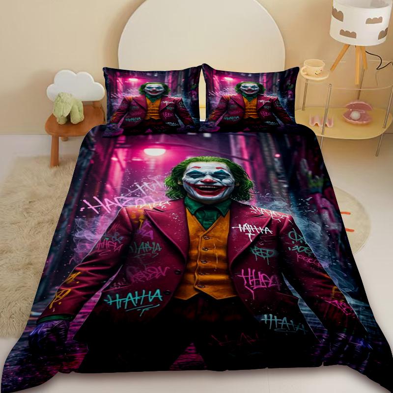 NECA 3pcs Duvet Cover IT Pennywise Horror Bedding Set Comforter Cover Set Teens Kids Bedroom Home Decor Birthday Gifts 135x200cm
NECA 3pcs Duvet Cover IT Pennywise Horror Bedding Set Comforter Cover Set Teens Kids Bedroom Home Decor Birthday Gifts 135x200cm