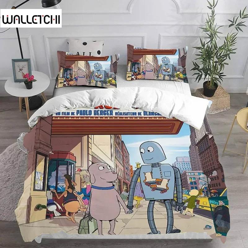 Cartoon Robot Dreams Bedding Sets Comforter Quilt Bed Cover Duvetcover Pillow Case Sets Kids Adult Size Home Textiles 70x133cm 2pcs
Cartoon Robot Dreams Bedding Sets Comforter Quilt Bed Cover Duvetcover Pillow Case Sets Kids Adult Size Home Textiles 70x133cm 2pcs