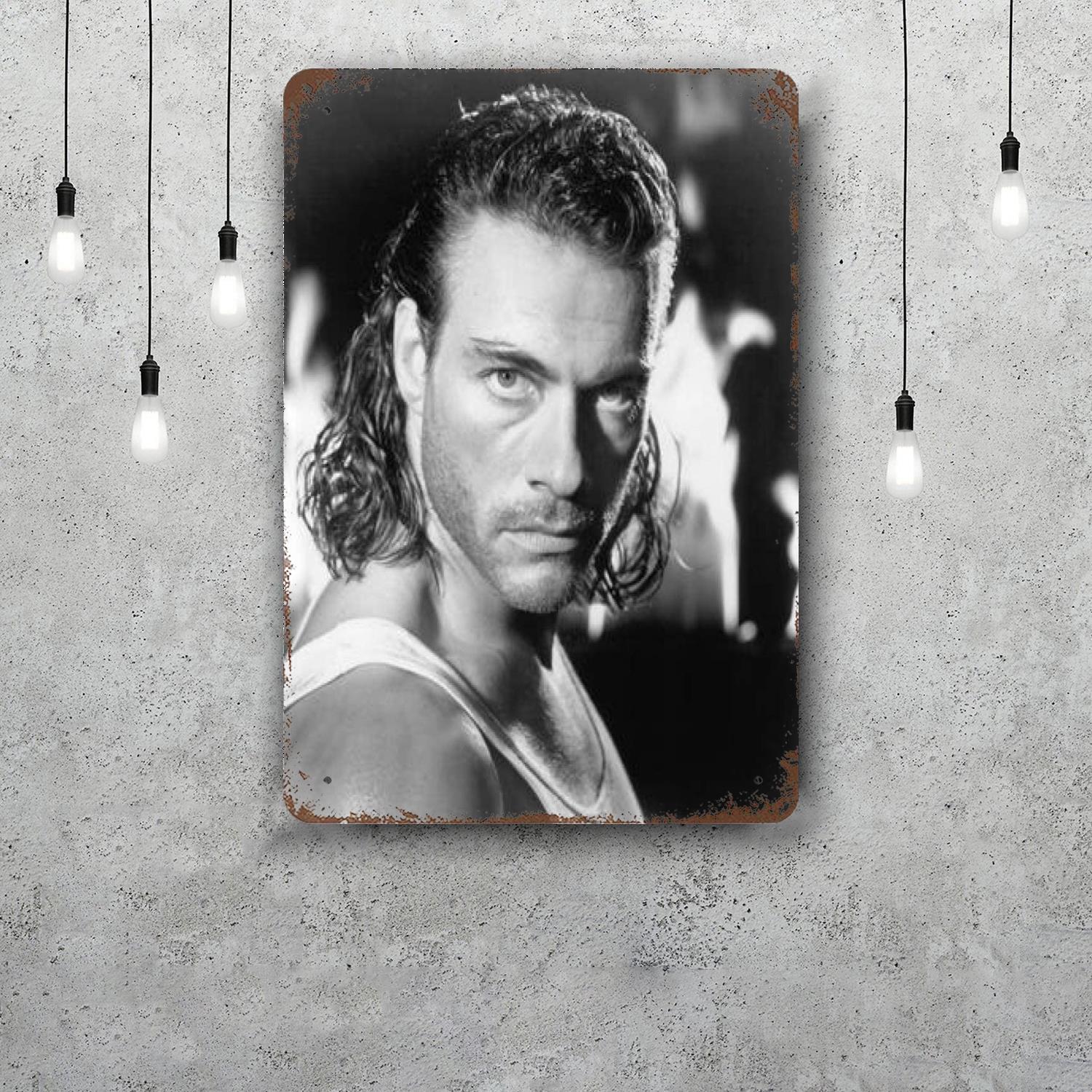jean claude van damme Retro Vintage Tin Sign Poster Decorative Plaque Metal Plate Wall Decor 20x30cm(7.8x11.8inch)
jean claude van damme Retro Vintage Tin Sign Poster Decorative Plaque Metal Plate Wall Decor 20x30cm(7.8x11.8inch)