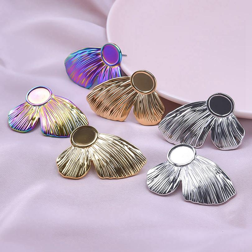 304 Stainless Steel Round Wire Earrings with Butterfly Backing - Titanium Steel Cross Design
304 Stainless Steel Round Wire Earrings with Butterfly Backing - Titanium Steel Cross Design