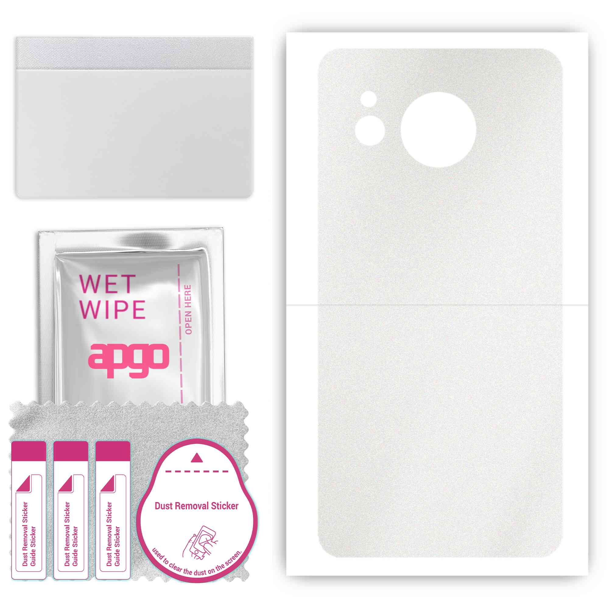 apgo Protective Skin Sticker for the back compatible with Sharp Aquos Sense7, Wrap Film, Foil, Vinyl - Pattern Matte Transparent
apgo Protective Skin Sticker for the back compatible with Sharp Aquos Sense7, Wrap Film, Foil, Vinyl - Pattern Matte Transparent