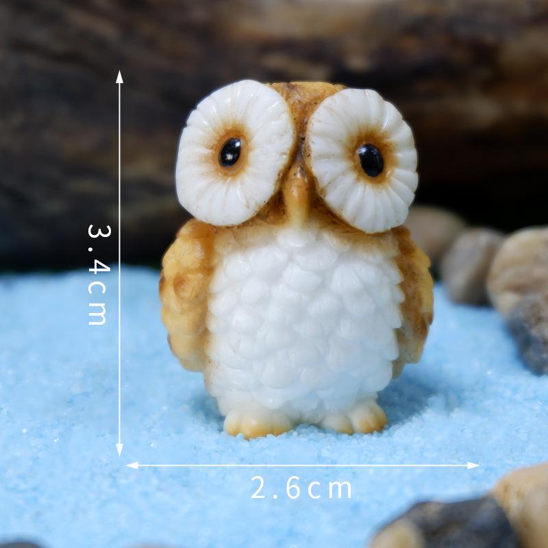 Owl Resin Ornament for Micro Landscape & Bonsai Decor - Creative Gift & Moss Handicraft
Owl Resin Ornament for Micro Landscape & Bonsai Decor - Creative Gift & Moss Handicraft