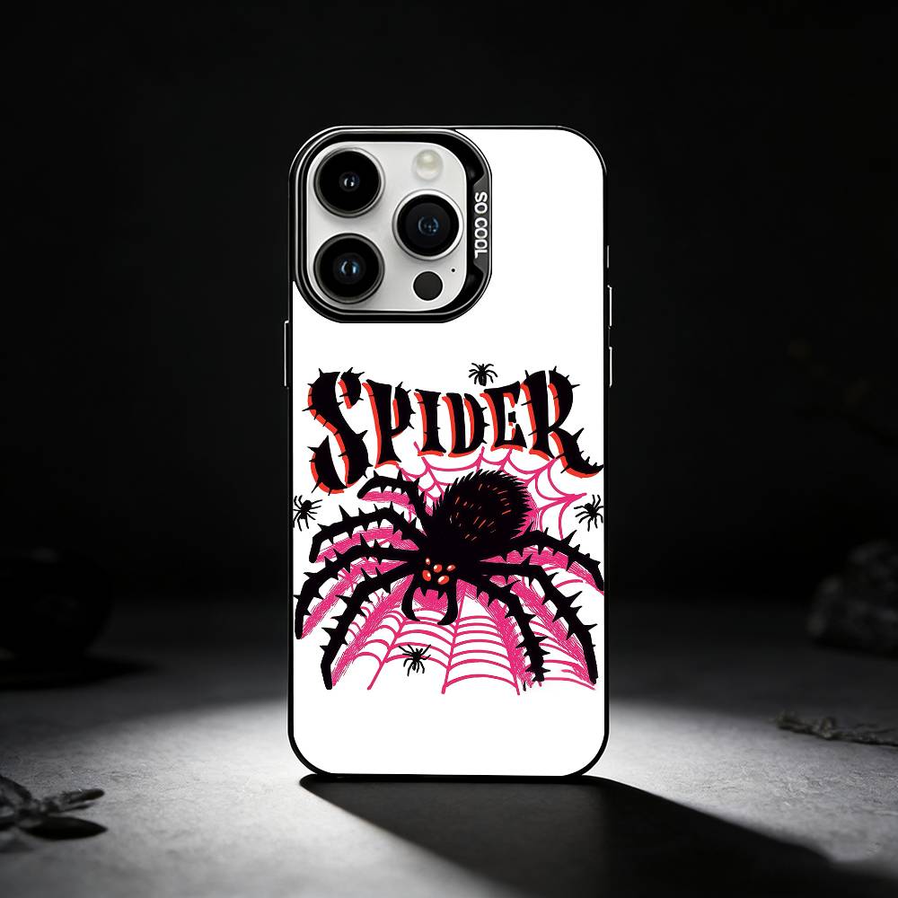 Spider Phone Case For iPhone 17,16,15,14,13,12,11 Plus,Pro Max,XS,Colored silver phone case iPhone14Plus
Spider Phone Case For iPhone 17,16,15,14,13,12,11 Plus,Pro Max,XS,Colored silver phone case iPhone14Plus
