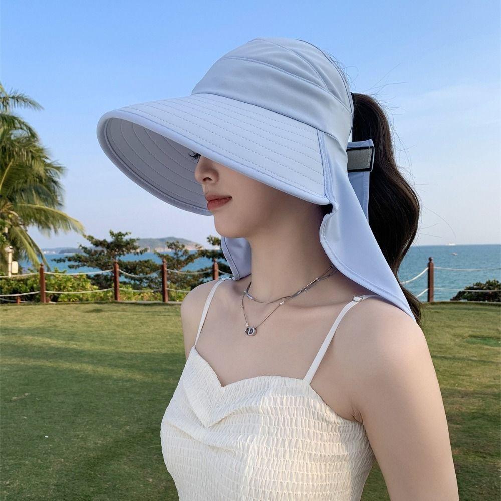Summer Wide Brim Bucket Hat Empty Top Neck Cover Cap New Women Sun Hat Ladies/Girls синій
Summer Wide Brim Bucket Hat Empty Top Neck Cover Cap New Women Sun Hat Ladies/Girls синій