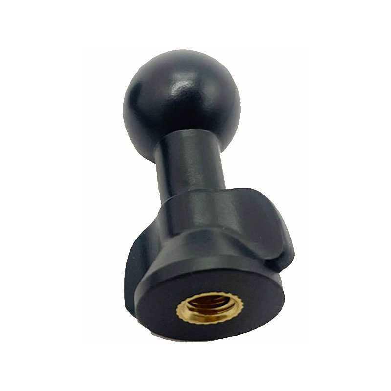17mm Ball Head to 1/4 Screw Adapter: Magnetic Phone Holder Extension Rod
17mm Ball Head to 1/4 Screw Adapter: Magnetic Phone Holder Extension Rod