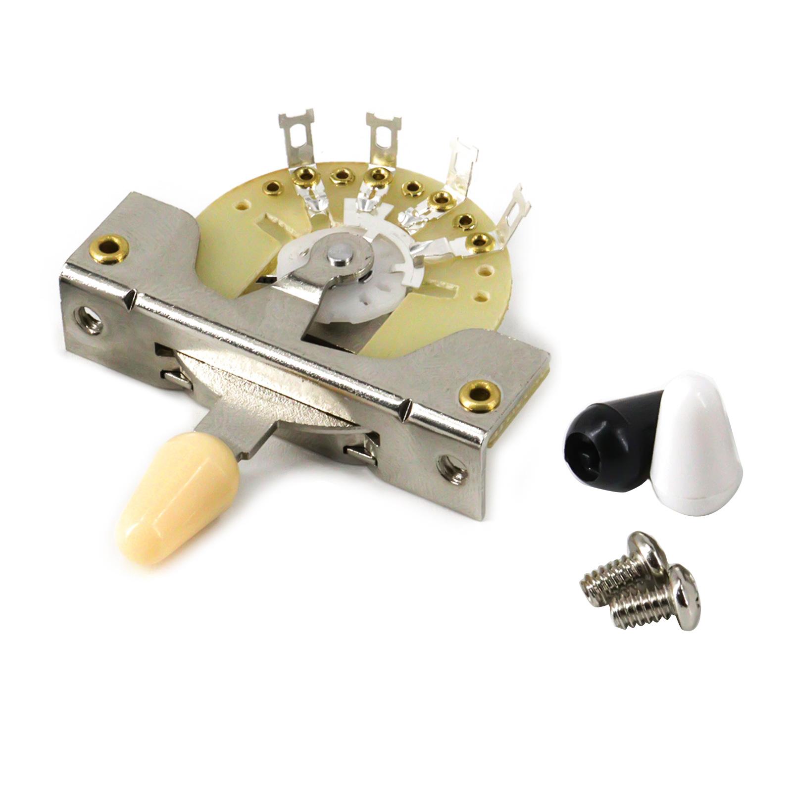 Shifter Conversion Switch Guitar Pickup Lever Switch with 3 Tip Electric Guitar Switch 3 Way Pickup Selector Switch 1
Shifter Conversion Switch Guitar Pickup Lever Switch with 3 Tip Electric Guitar Switch 3 Way Pickup Selector Switch 1