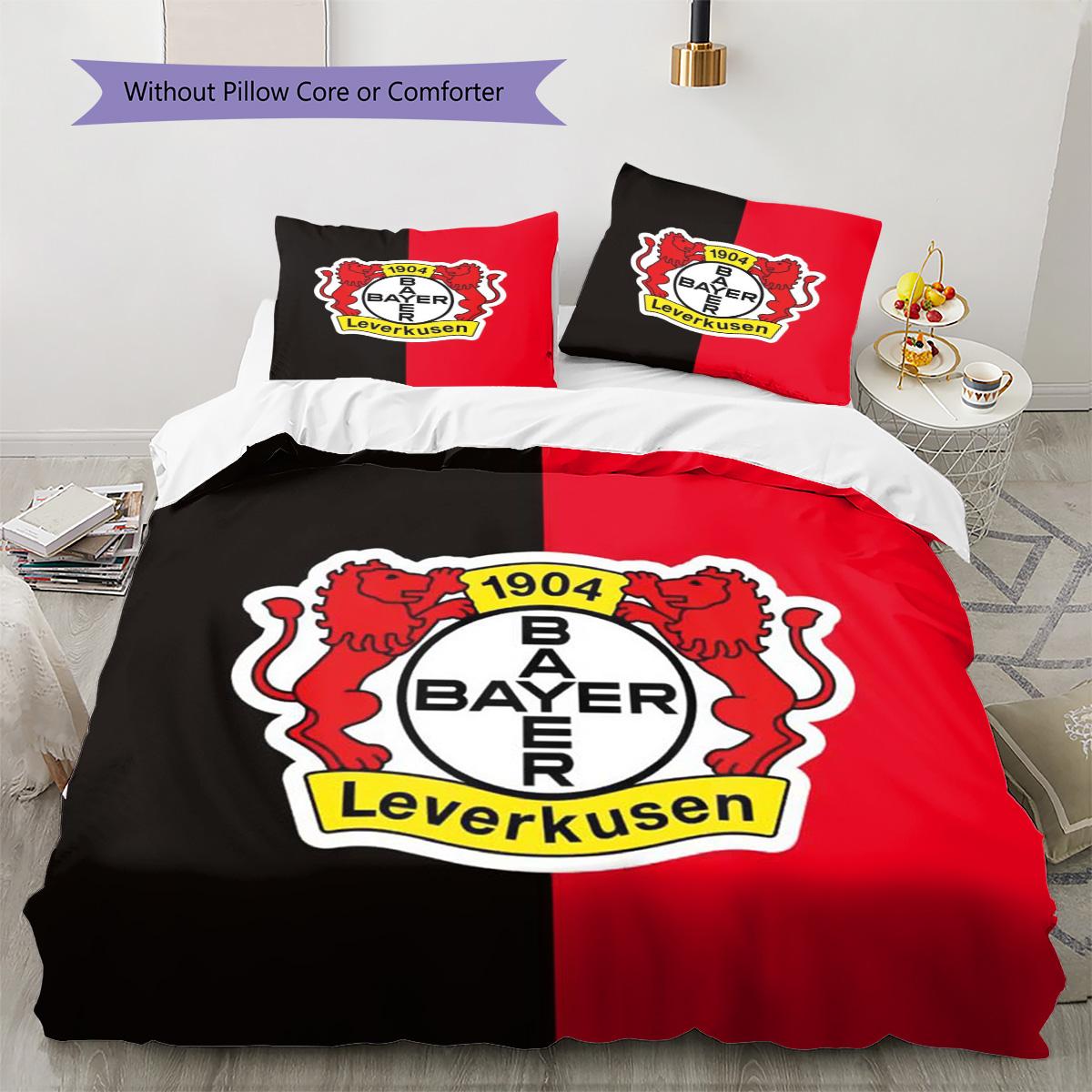 BayerLeverkusen Pattern Bedding Quilt Set Quilt Cover Pillowcase Home Decoration Birthday Gift (1 * duvet cover + 2 * pillowcase, without core) 135x200cm
BayerLeverkusen Pattern Bedding Quilt Set Quilt Cover Pillowcase Home Decoration Birthday Gift (1 * duvet cover + 2 * pillowcase, without core) 135x200cm