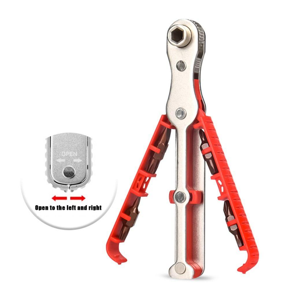 Hexagon Torx Two-way Screwdriver Cross Short Screw Bit Tool Installation and Maintenance оранжевый
Hexagon Torx Two-way Screwdriver Cross Short Screw Bit Tool Installation and Maintenance оранжевый