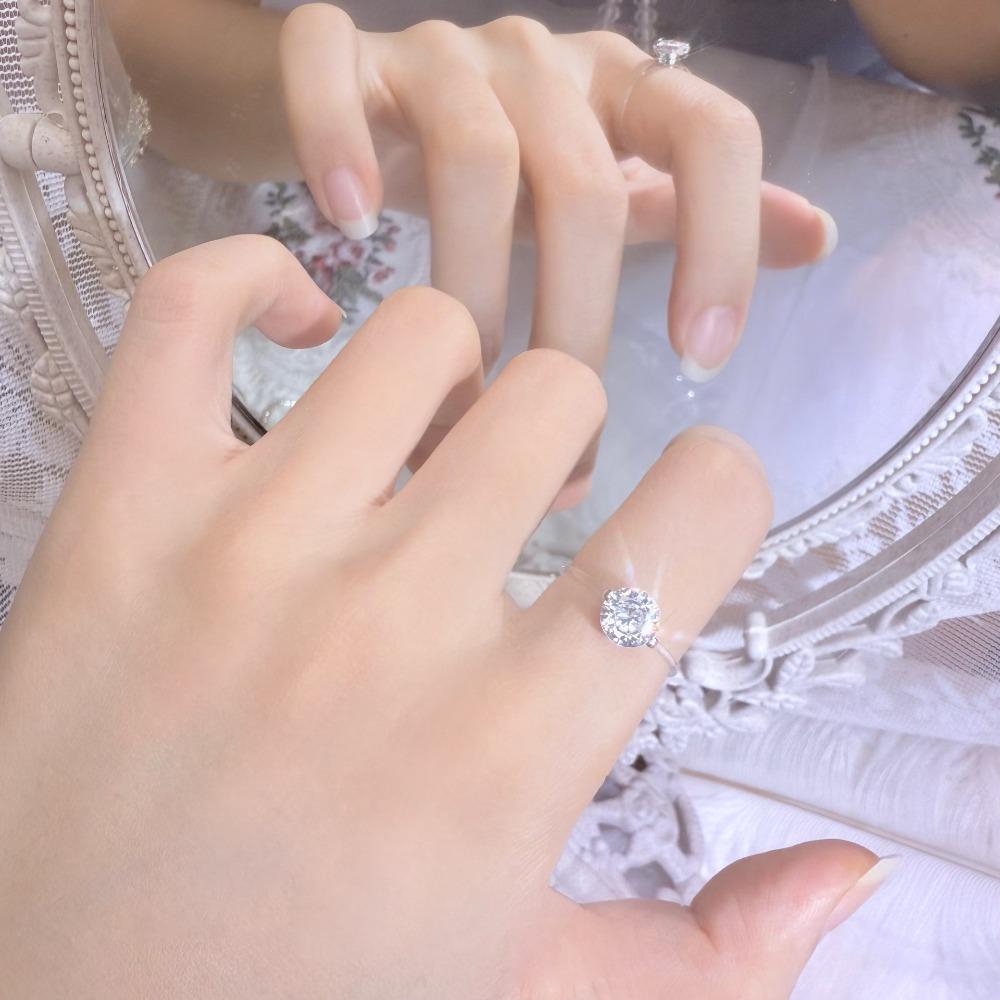 New Classic Charm Invisible Line Geometric Circular Shining Zircon Stainless Steel Opening Rings for Women Wedding Bride Zircon 9
New Classic Charm Invisible Line Geometric Circular Shining Zircon Stainless Steel Opening Rings for Women Wedding Bride Zircon 9
