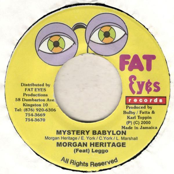 7inch Record MORGAN HERITAGE (FEAT) TREVOR LEGG - Mystery Babylon NONE Fat Eyes Record 2000 Jamaica Reggae, Ska & Dub Used
7inch Record MORGAN HERITAGE (FEAT) TREVOR LEGG - Mystery Babylon NONE Fat Eyes Record 2000 Jamaica Reggae, Ska & Dub Used
