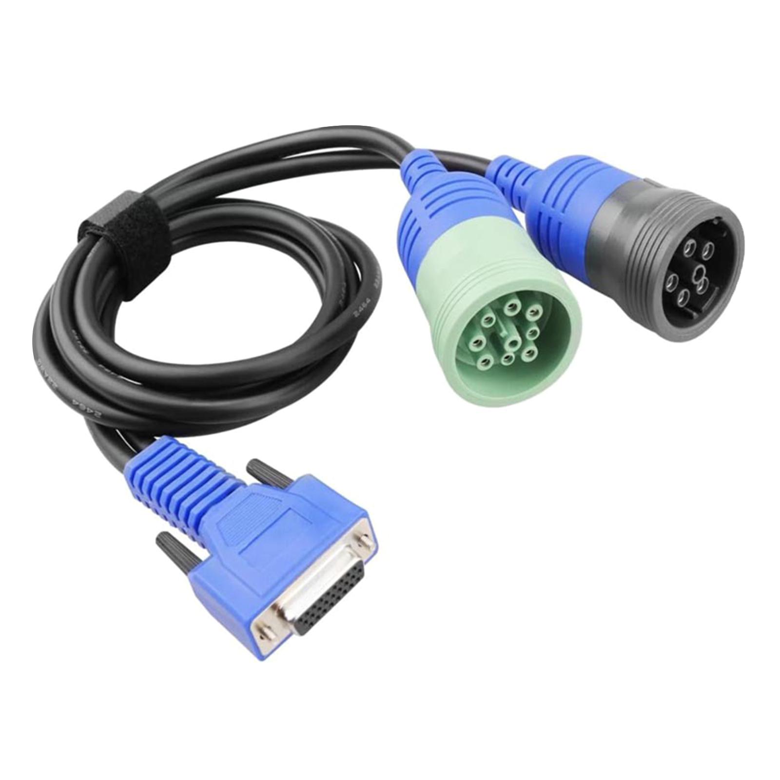 Professional 493148 Truck Diagnostic Adapter Cable Connector, 6+9 Pin Fit for USB Link, Maintenance Use, Engine Analysis 1
Professional 493148 Truck Diagnostic Adapter Cable Connector, 6+9 Pin Fit for USB Link, Maintenance Use, Engine Analysis 1