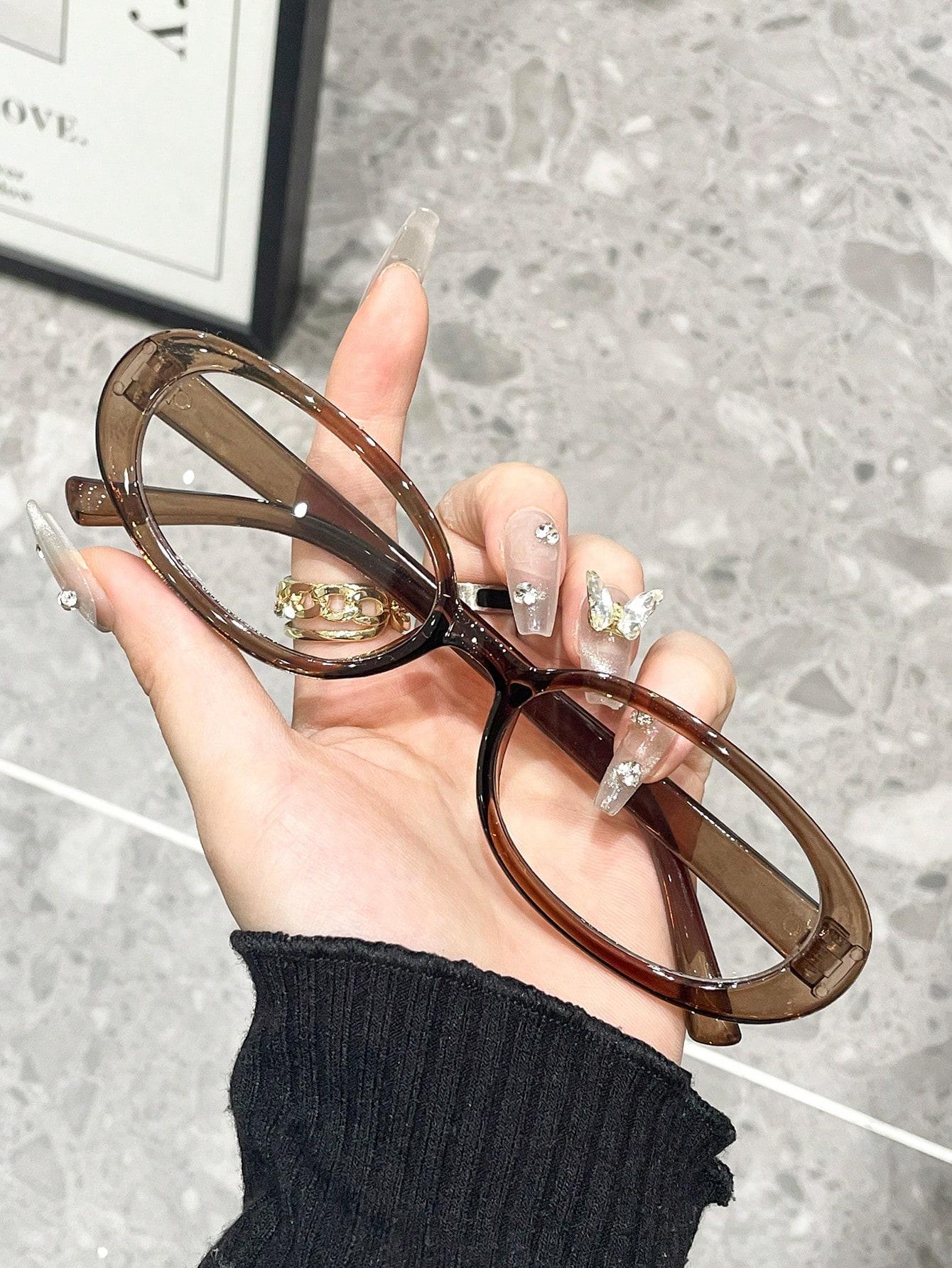 1PC Classic Fashion Oval Plastic Frame Women Lively Clear Glasses For Men Daily Life Take Photo Eyeglasses Clothing Accessories.
1PC Classic Fashion Oval Plastic Frame Women Lively Clear Glasses For Men Daily Life Take Photo Eyeglasses Clothing Accessories.