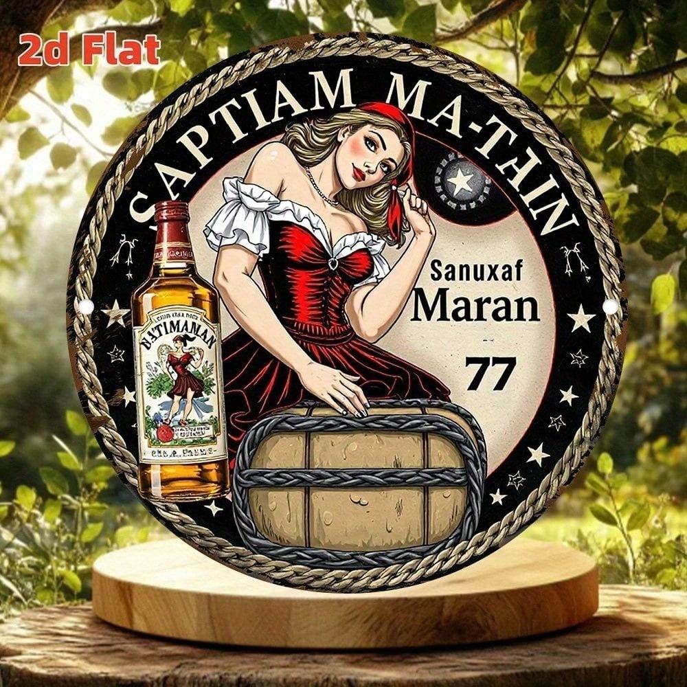 Captain Morgan 8x8 Inch Round Tin Metal Sign, Vintage Retro Pub Bar Man Cave Wall Decor, Rustic Iron Plaque Home Art 20x20 різнокольоровий
Captain Morgan 8x8 Inch Round Tin Metal Sign, Vintage Retro Pub Bar Man Cave Wall Decor, Rustic Iron Plaque Home Art 20x20 різнокольоровий