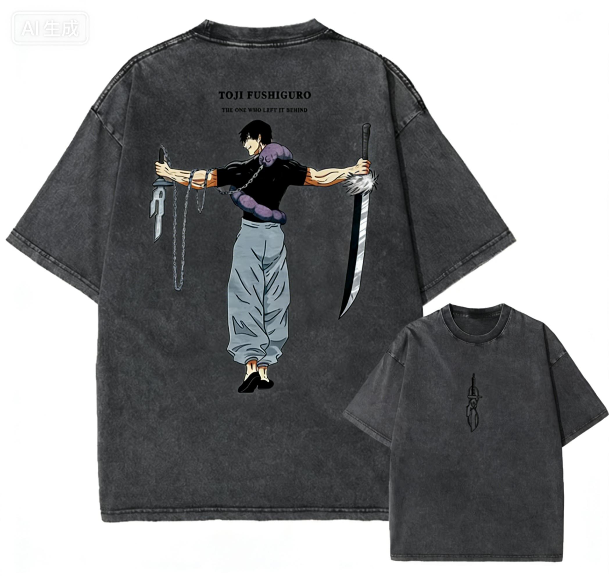 Anime Jujutsu Kaisen Fushiguro Toji Print Tee Men Women Vintage Washed Cotton Tshirts Manga T Shirt Harajuku Male Loose Tshirt XL
Anime Jujutsu Kaisen Fushiguro Toji Print Tee Men Women Vintage Washed Cotton Tshirts Manga T Shirt Harajuku Male Loose Tshirt XL