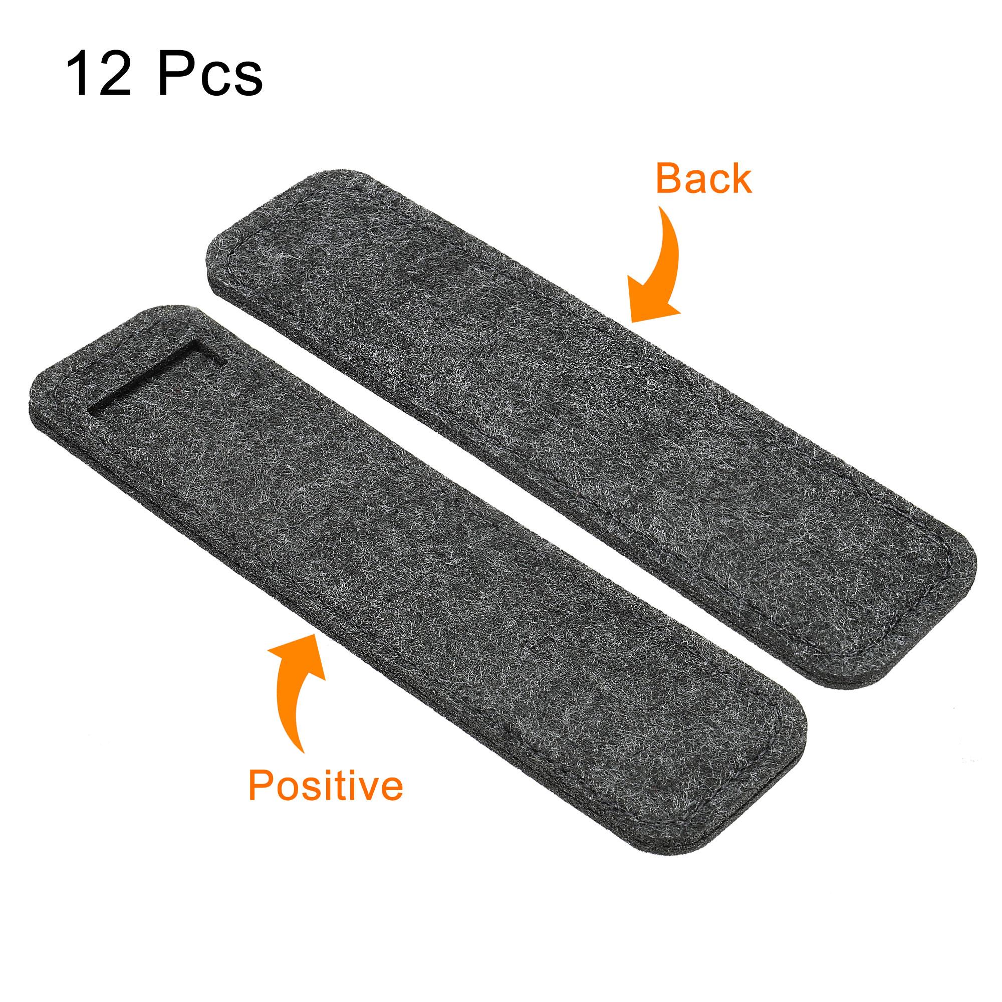 12Pcs Pen Pouch for Ballpoint & Fountain Pens Felt Pencil Case Conveniently Carrying Mini Pocket Protector Storage Sleeve Holder темно-сірий
12Pcs Pen Pouch for Ballpoint & Fountain Pens Felt Pencil Case Conveniently Carrying Mini Pocket Protector Storage Sleeve Holder темно-сірий