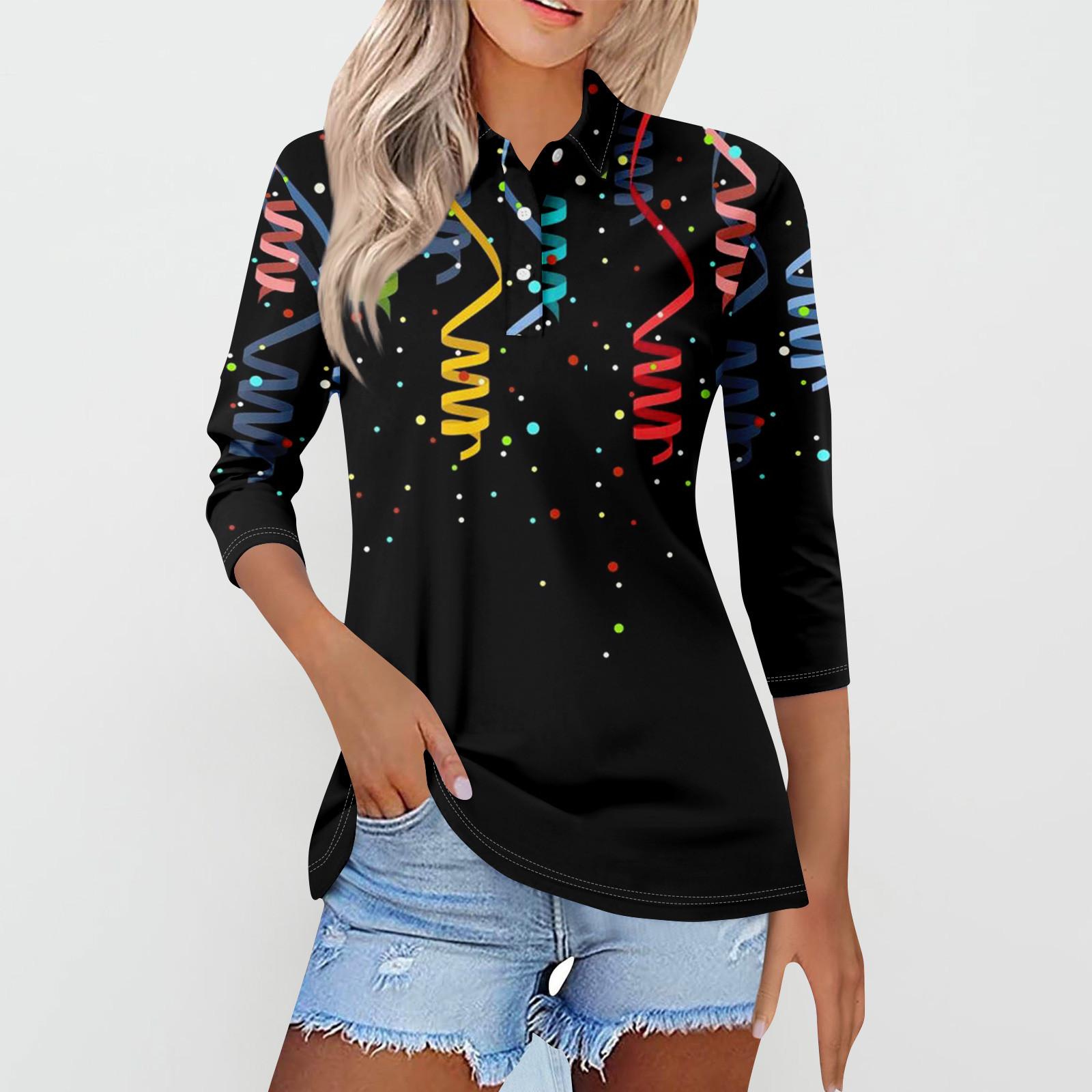 Женская модная повседневная рубашка с короткими рукавами 3/4 с лацканами и принтом, женские топы на пуговицах L темно-фиолетового
Женская модная повседневная рубашка с короткими рукавами 3/4 с лацканами и принтом, женские топы на пуговицах L темно-фиолетового