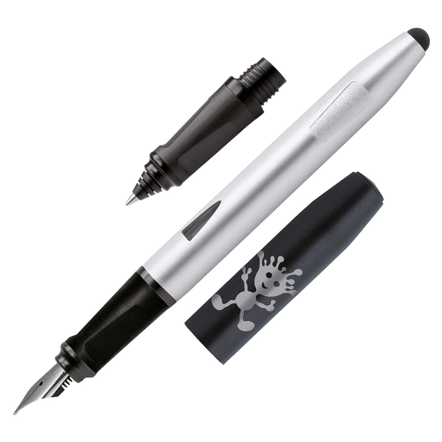 ONLINE Online Fountain Pen Ballpoint Pen Switch 2in1 Black 25020 Stylus Equipped Regular Imported Product + Water-Based
ONLINE Online Fountain Pen Ballpoint Pen Switch 2in1 Black 25020 Stylus Equipped Regular Imported Product + Water-Based