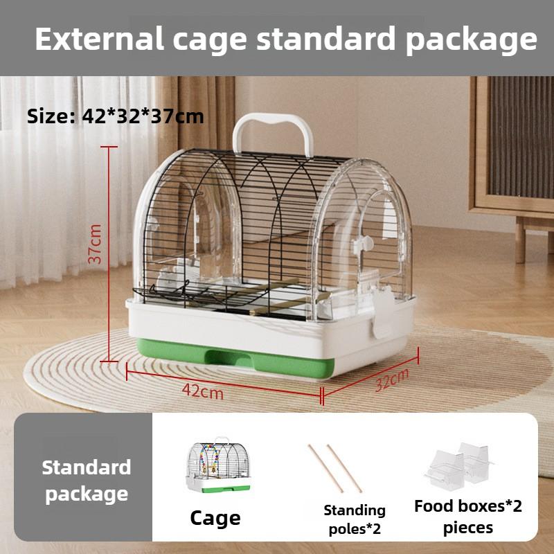Portable Outdoor Bird Bag Small Iron Multi-directional 3-door Interactive Pet Carrying Ventilation Small Animal Travel Equipment
Portable Outdoor Bird Bag Small Iron Multi-directional 3-door Interactive Pet Carrying Ventilation Small Animal Travel Equipment