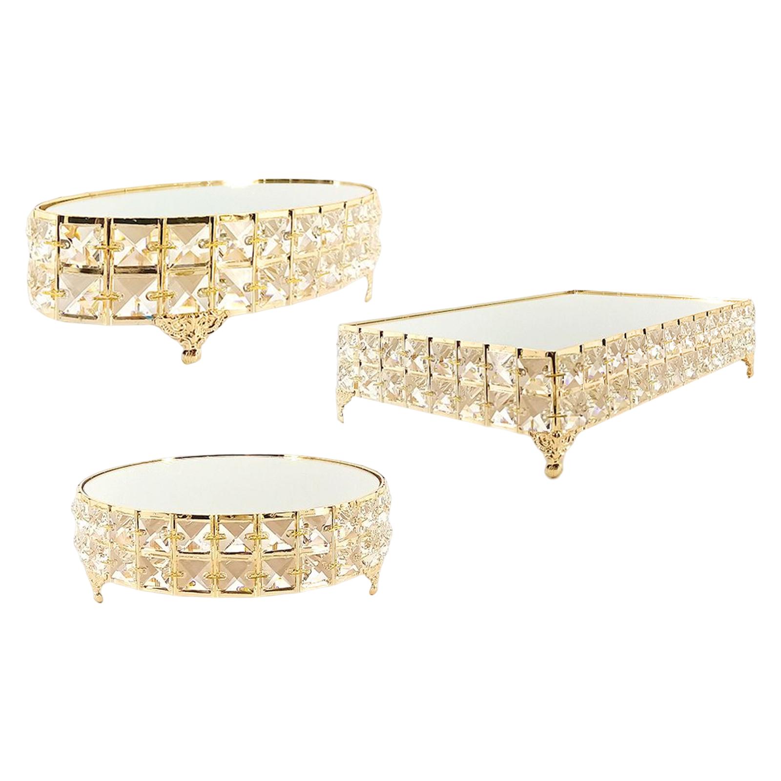 Mirror Serving Tray Container Desktop Platter Dish Decorative Cake Stand Vanity Tray for Cookies Wedding Entrance Bedroom Decors Round 25x8cm
Mirror Serving Tray Container Desktop Platter Dish Decorative Cake Stand Vanity Tray for Cookies Wedding Entrance Bedroom Decors Round 25x8cm