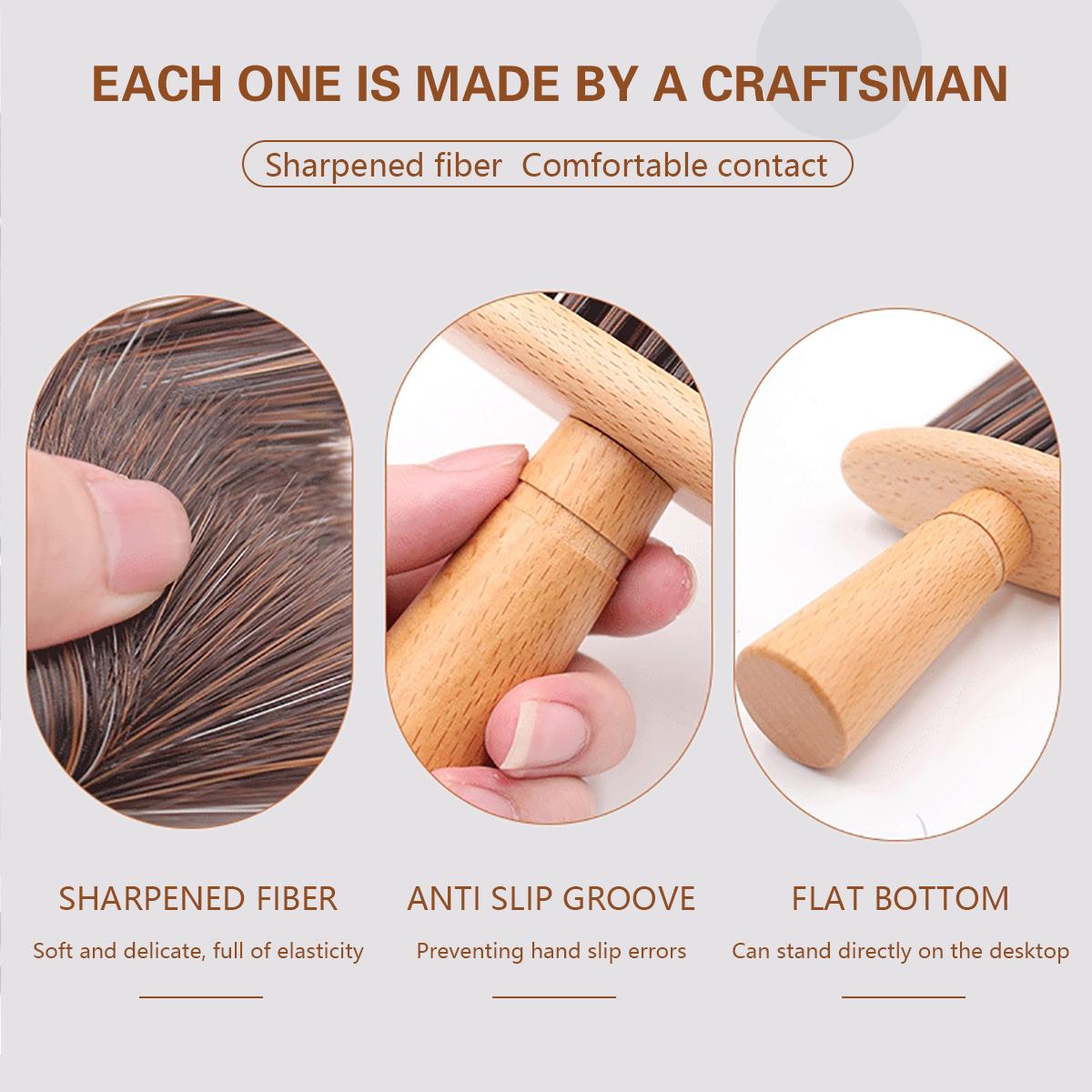 Professional Soft Barber Wooden Handle Neck Face Duster Brush Cleaning Hairbrush Hairdressing Hair Cutting Sweep Comb Tools
Professional Soft Barber Wooden Handle Neck Face Duster Brush Cleaning Hairbrush Hairdressing Hair Cutting Sweep Comb Tools