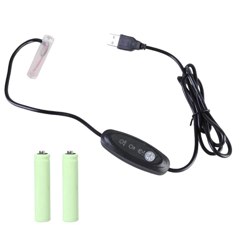 Adjustable USB 5V to 1.5V 3V 4.5V Dummy Battery Power Supply Line for 3A LR03 Devices Toy Clocks Thermometers 1
Adjustable USB 5V to 1.5V 3V 4.5V Dummy Battery Power Supply Line for 3A LR03 Devices Toy Clocks Thermometers 1