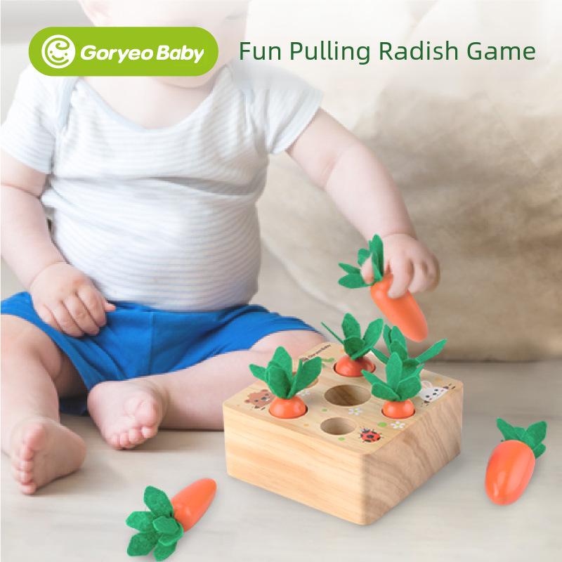 Goryeobaby Carrot Pulling Montessori Puzzle - Educational Toy for Kids Colorful Carrot
Goryeobaby Carrot Pulling Montessori Puzzle - Educational Toy for Kids Colorful Carrot