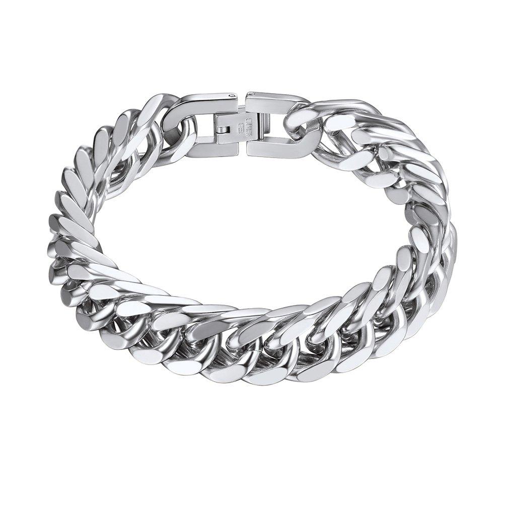 Браслет PROSTEEL из нержавеющей стали, цепочка Kihei, ширина 12 мм, 23 см, очень толстый металл, гипоаллергенный, крутой, мужской (Серебряный)
Браслет PROSTEEL из нержавеющей стали, цепочка Kihei, ширина 12 мм, 23 см, очень толстый металл, гипоаллергенный, крутой, мужской (Серебряный)