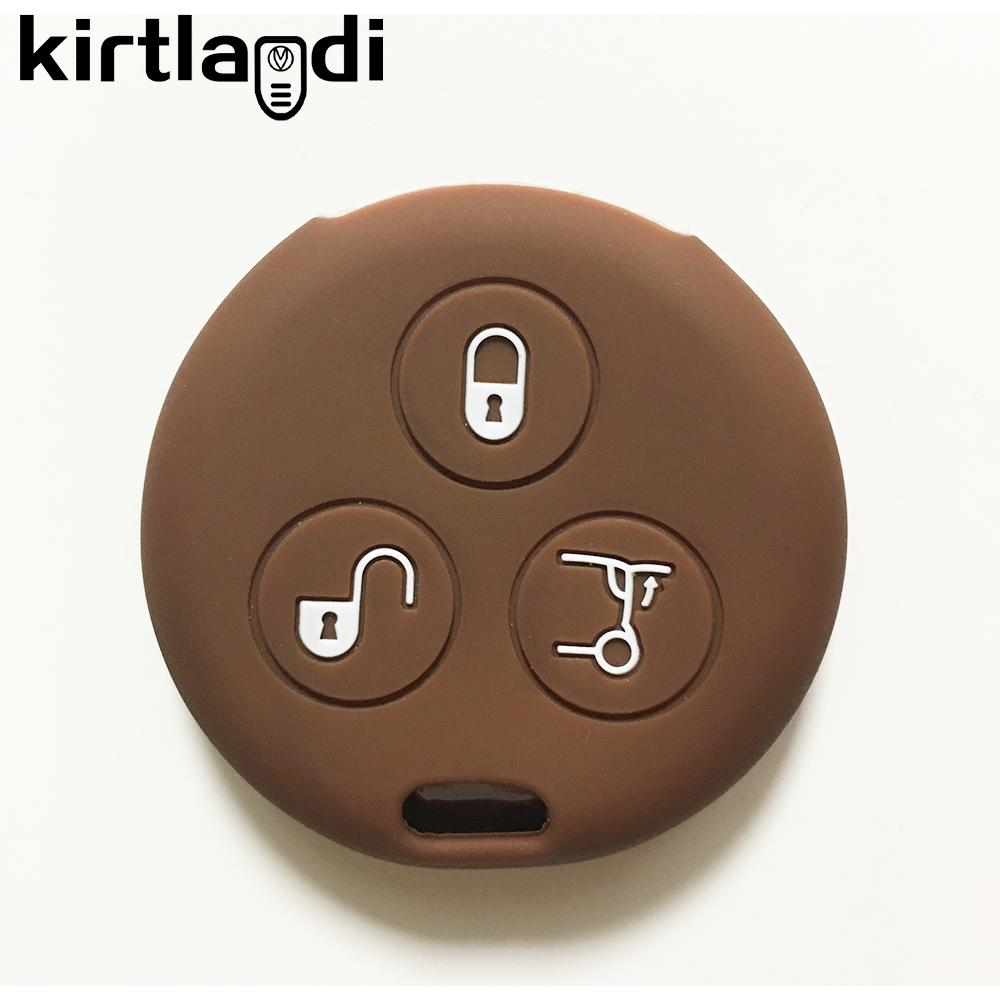 Silicone Car Key caps Case key cover Holder for Mercedes Benz SMART Fortwo 450 Forfour Roadster City Body fob auto accessories коричневий
Silicone Car Key caps Case key cover Holder for Mercedes Benz SMART Fortwo 450 Forfour Roadster City Body fob auto accessories коричневий