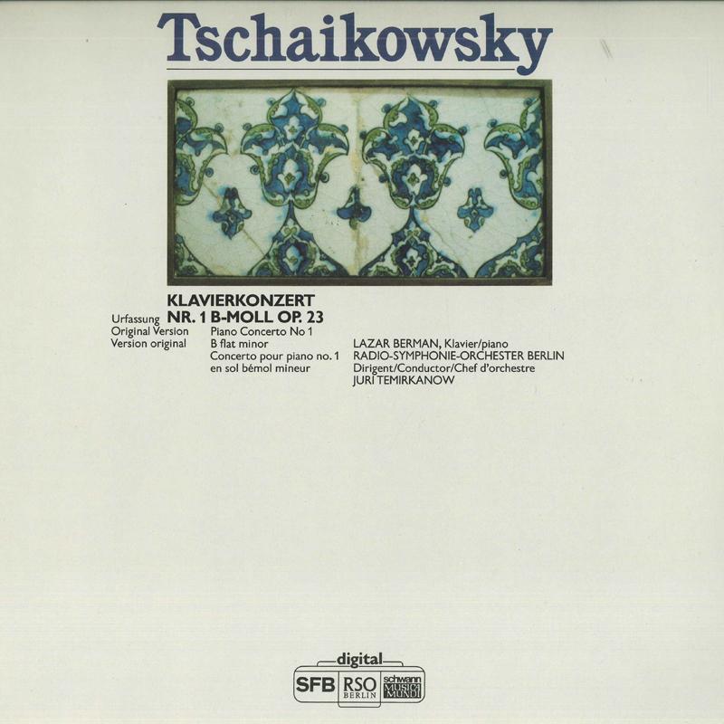 LP Record YURI TEMIRKANOV RADIOSYMPHONIEOR Klavierkonzert Nr. 1 Bmoll Op. 23 VMS1644 SCHWANN MUSICA 1987 Germany Classical Used
LP Record YURI TEMIRKANOV RADIOSYMPHONIEOR Klavierkonzert Nr. 1 Bmoll Op. 23 VMS1644 SCHWANN MUSICA 1987 Germany Classical Used