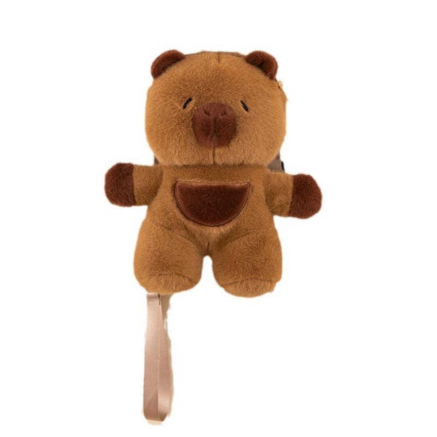 Kids Capybara Doll Plush Backpack Kawaii Animal Plushie Toy Fur Bag Children s Schoolbag Mini Knapsack Bags Gifts for Girlfriend 30*17cm коричневий
Kids Capybara Doll Plush Backpack Kawaii Animal Plushie Toy Fur Bag Children s Schoolbag Mini Knapsack Bags Gifts for Girlfriend 30*17cm коричневий