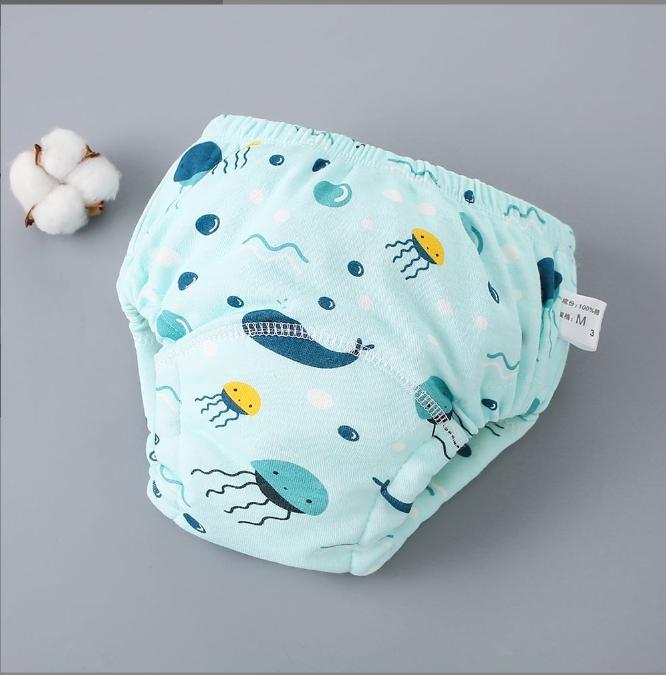 Training Pants Pure Cotton Underwear Washable Diaper Pocket Learn Pants Baby Diaper Breathable Diaper Pocket Baby Summer 7.5-10kg
Training Pants Pure Cotton Underwear Washable Diaper Pocket Learn Pants Baby Diaper Breathable Diaper Pocket Baby Summer 7.5-10kg
