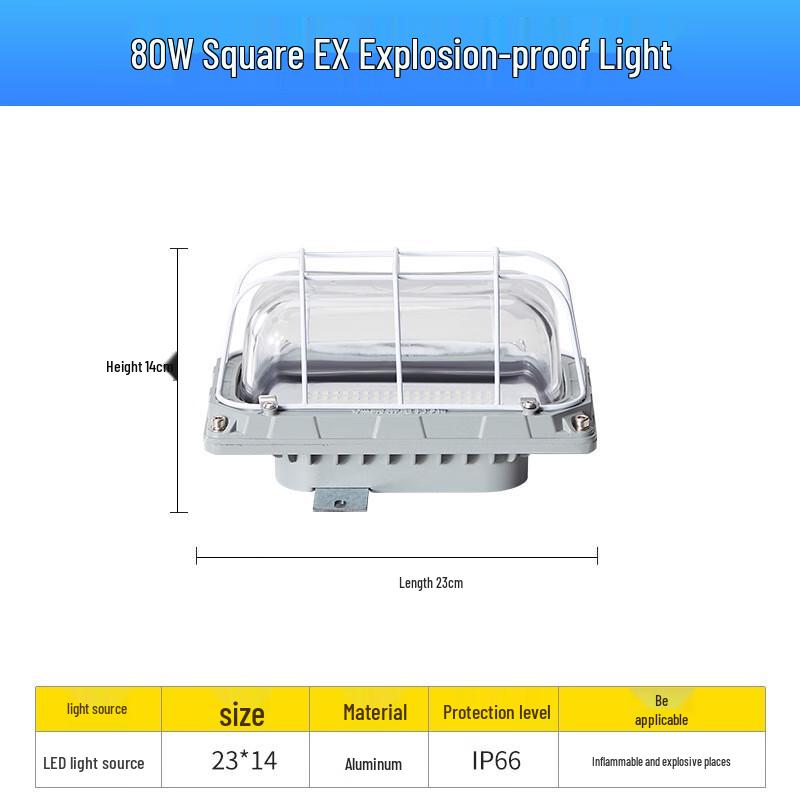 UOSU Explosion-Proof LED Ceiling Light
UOSU Explosion-Proof LED Ceiling Light