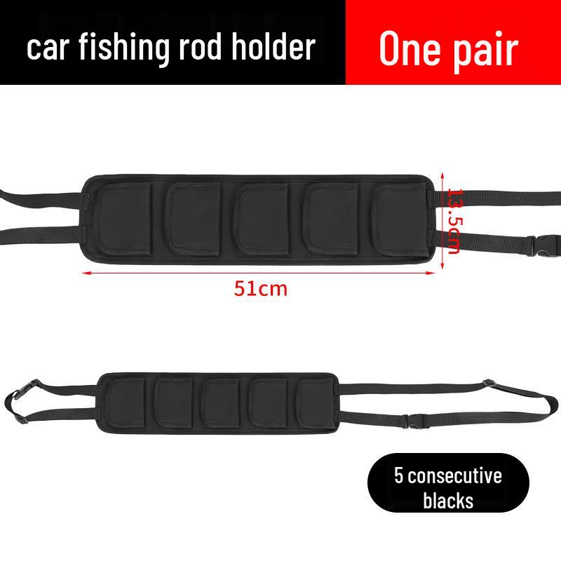 Автомобильная стойка для удочек на заднее сиденье: Регулируемые ремешки на липучке для хранения и фиксации
Автомобильная стойка для удочек на заднее сиденье: Регулируемые ремешки на липучке для хранения и фиксации