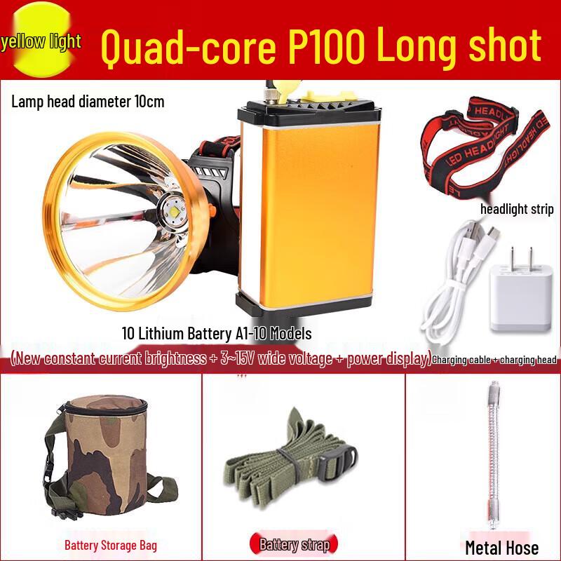 Jundingying High-Power Rechargeable LED Headlamp
Jundingying High-Power Rechargeable LED Headlamp