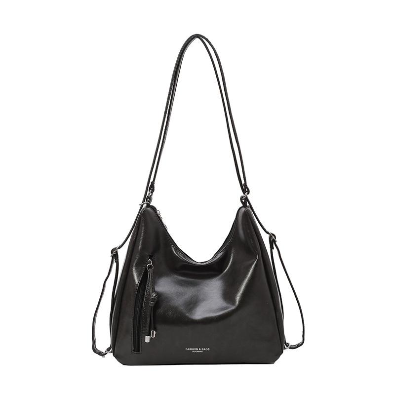 2025 new shoulder bag trend retro high sense fashion versatile casual large capacity tote bag чёрный
2025 new shoulder bag trend retro high sense fashion versatile casual large capacity tote bag чёрный