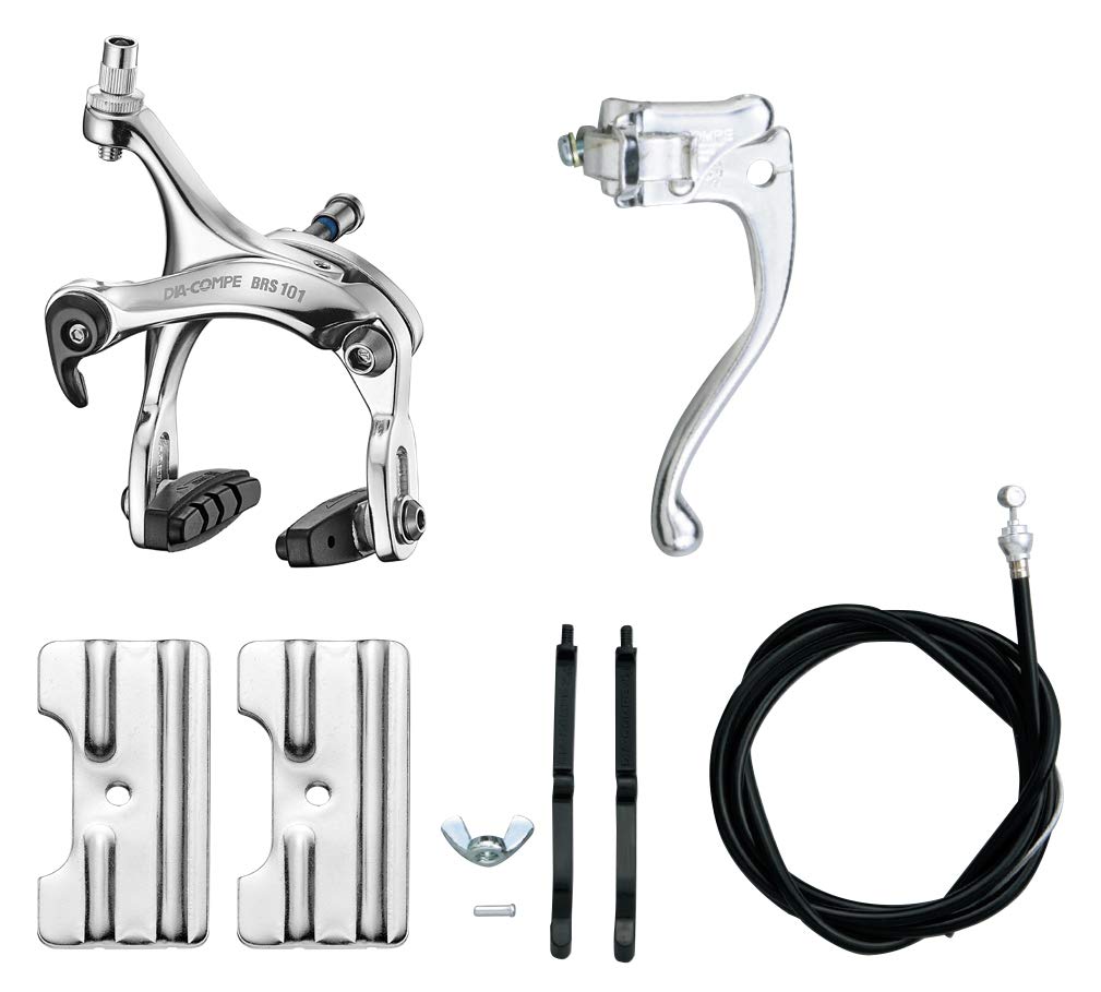 101 Track Brake Set for Rear Silver Piston Set for Dia-Compe (BRS101) - (101 Rear)
101 Track Brake Set for Rear Silver Piston Set for Dia-Compe (BRS101) - (101 Rear)